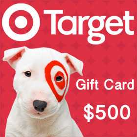 Target Gift Card 500 dollar